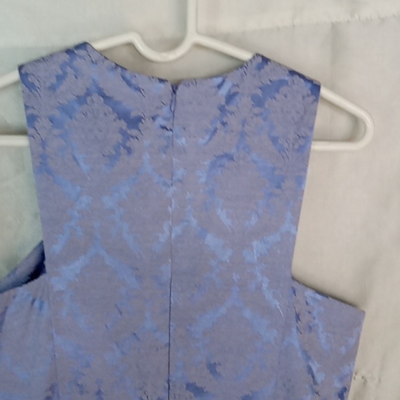 Gianni Bini floral periwinkle pleated dress size medium - Picture 5 of 11